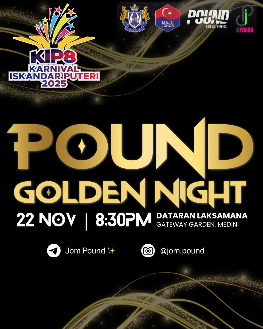 Pound Golden Night